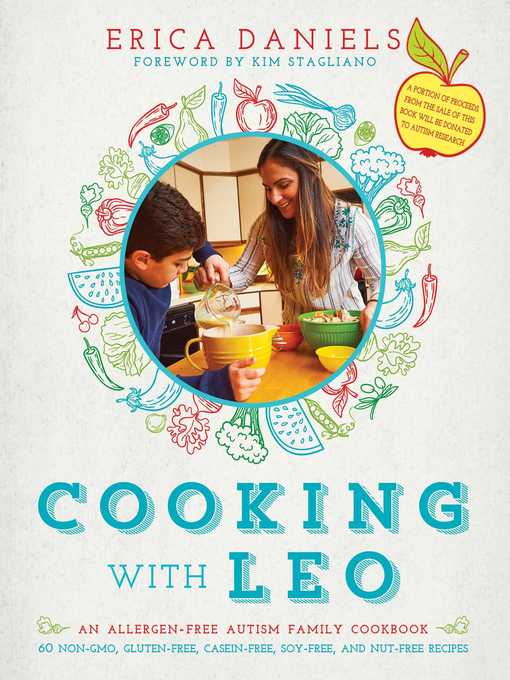 Cover image for Cooking with Leo: an Allergen-Free Autism Family Cookbook